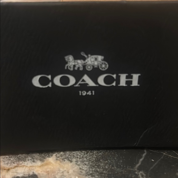 Coach Beige Wallet with Green and Yellow Embellishments - Picture 3 of 3